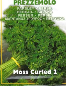 PARSLEY MOSS CURLED - 10 GRAM APPROX 5400 SEEDS - PICTORIAL PACKET